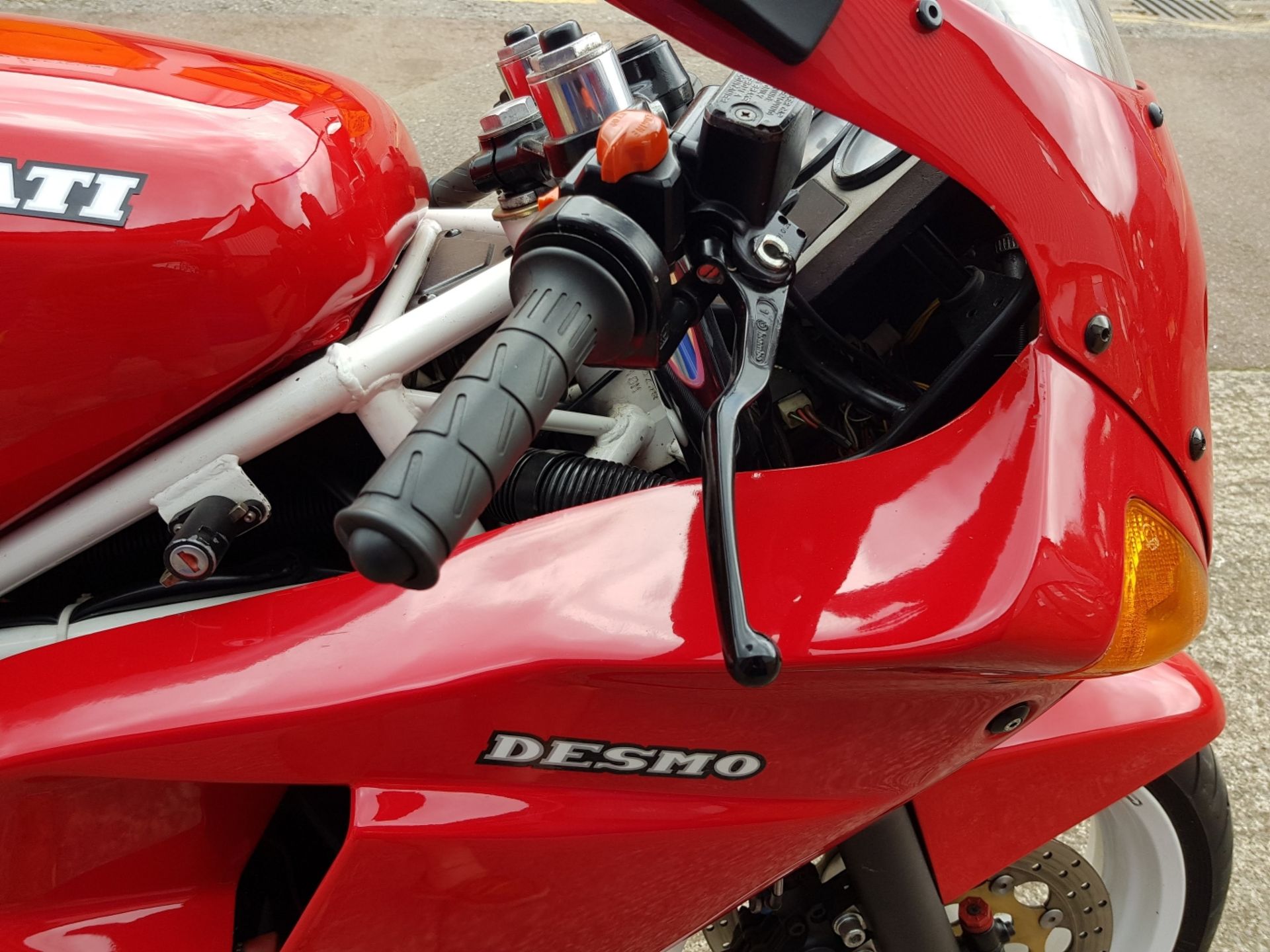 A 1991 (May) Ducati 851 Registration number H794 AAB 25,250 kilometres MOT to 25 June 2021 Key - Image 17 of 21