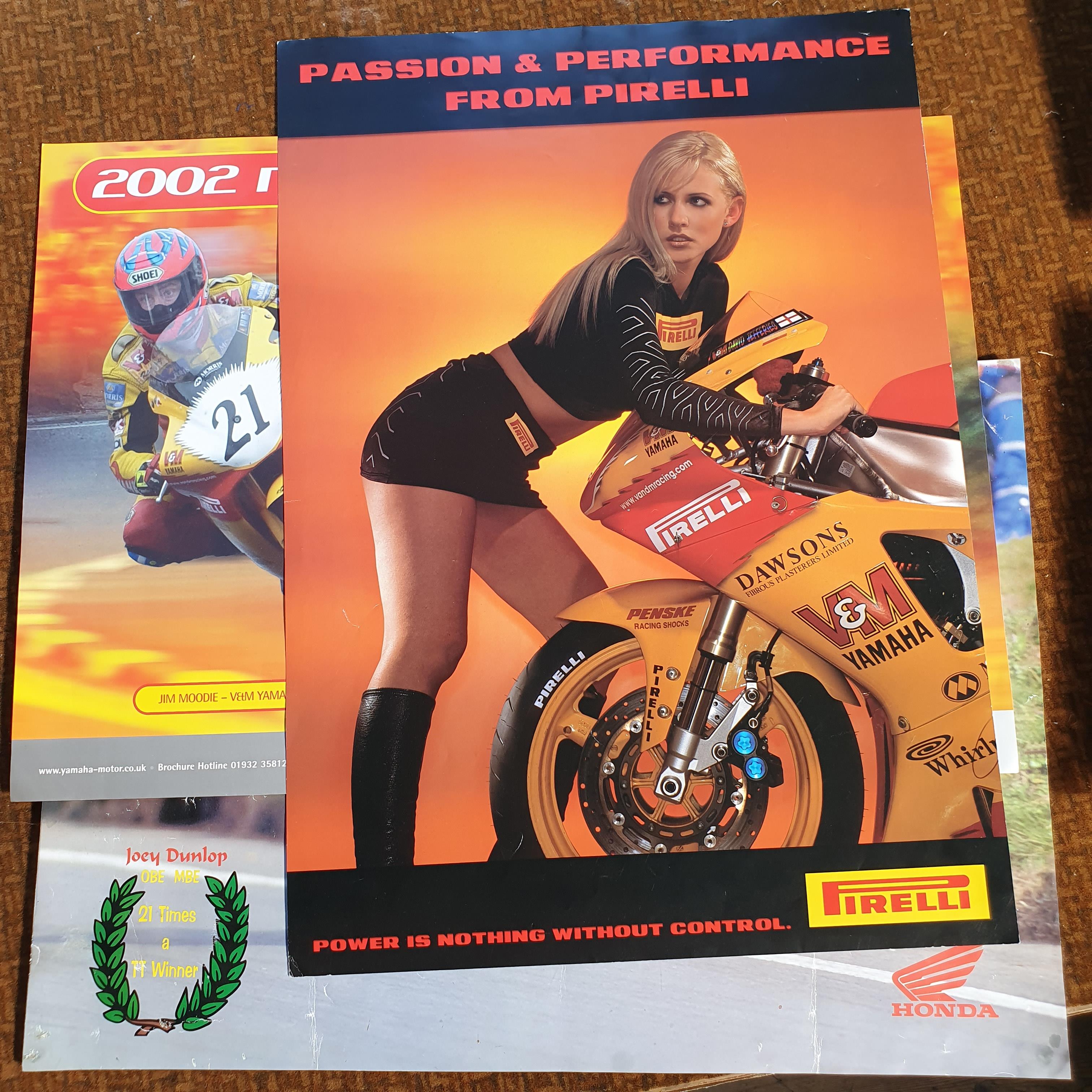 An August 2013 Classic TT Races promotional poster, with multiple participating signatures, - Image 4 of 5