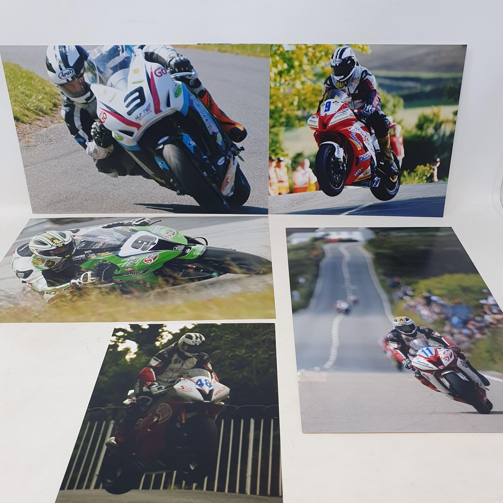 A large quantity of colour photographs relating to Michael Dunlop aboard various machines and - Image 3 of 3