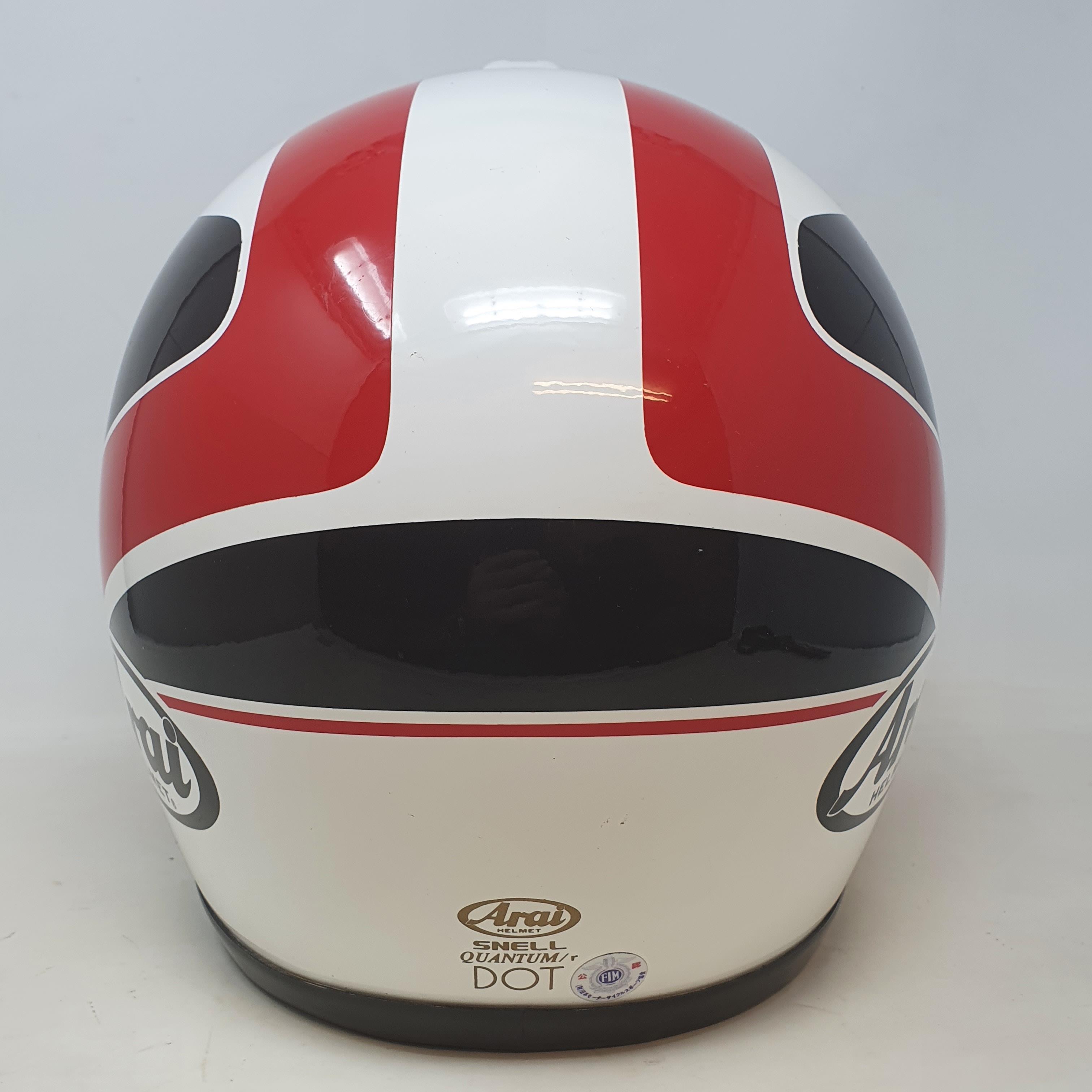 An Arai crash helmet, as worn by Doug Chandler, who competed in 68 moto GP starts and 12 WSBA races - Image 3 of 3