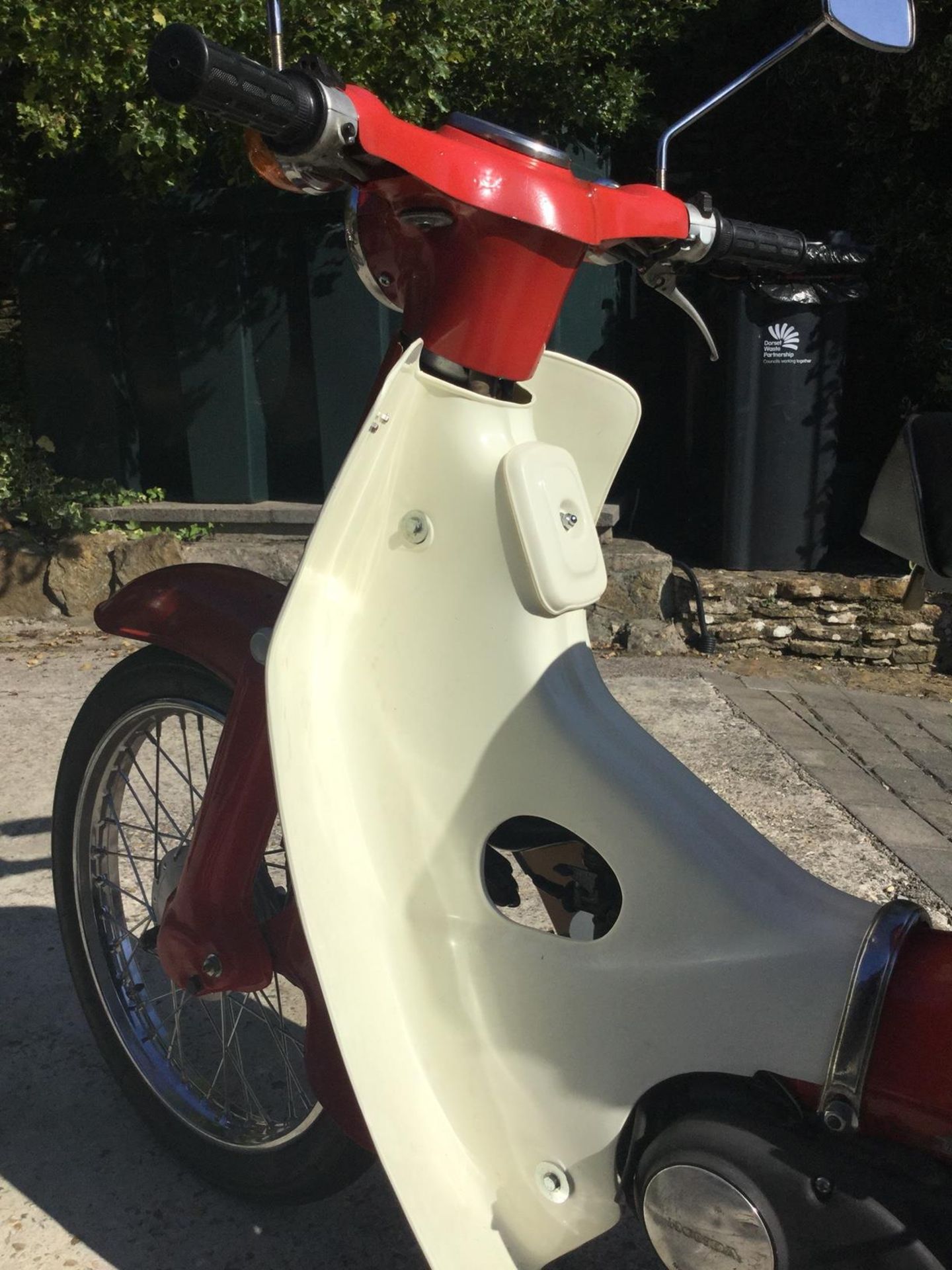 A 1974 Honda C50 Registration number UOT 61M V5C, red Totally restored about five years ago Many new - Image 8 of 13