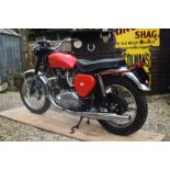 A circa 1961 TriBSA Unregistered Frame number 16440 Engine number T110 49450 Early restoration 12