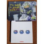 The rare Valentino Rossi & Yamaha, 2004-2010, its been a great race!, outlining Rossi's career