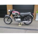 A 1966 Triumph Bonneville Registration number HHN 270D Frame number DU31786 Engine number DU31786