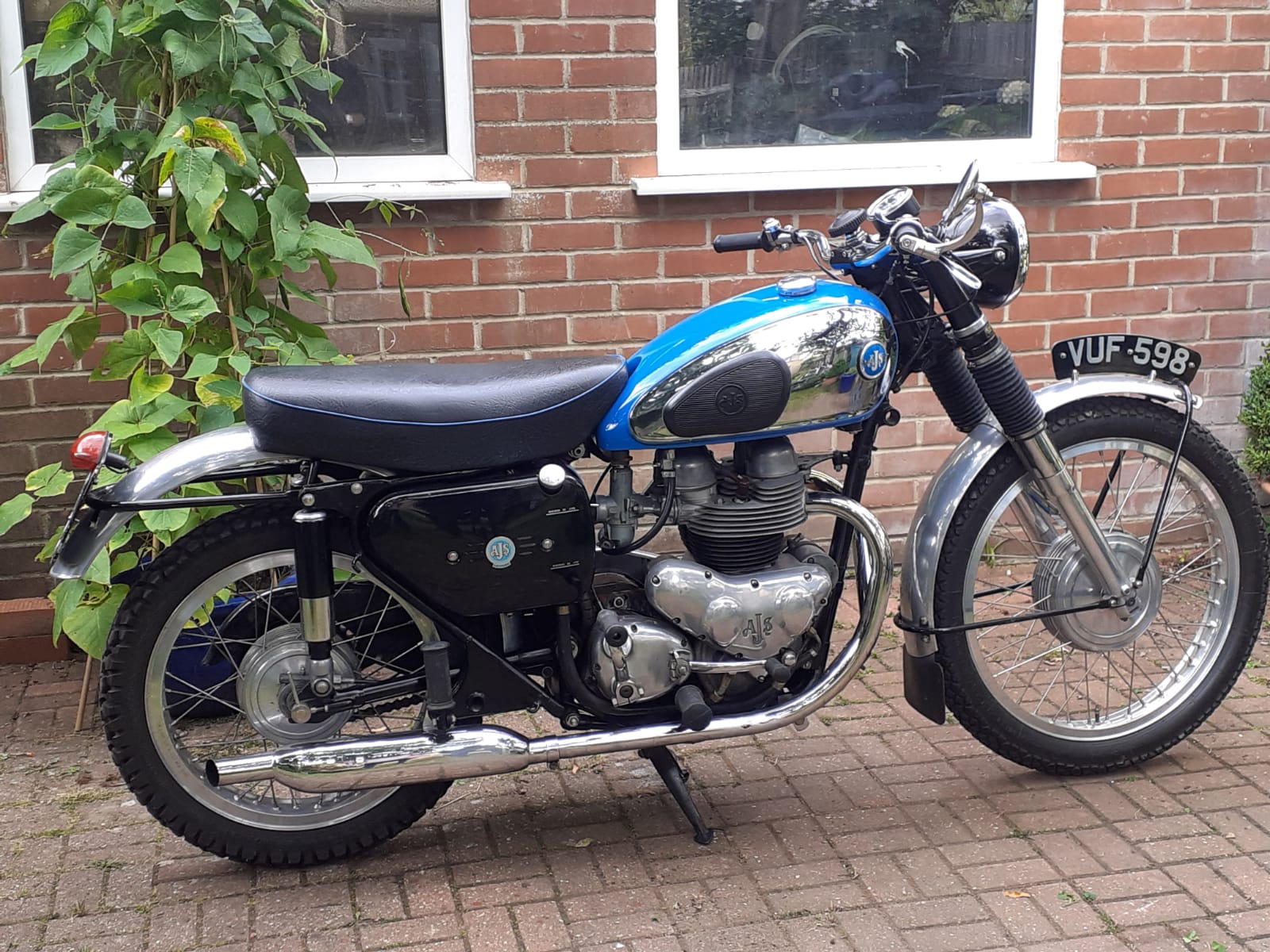 A 1958 AJS Model 30 Registration number VUF 598 Frame number A64726 Engine number 0743 Purchased