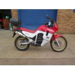 A 1989 (Oct) Honda Transalp XL600 VH 600cc Registration number G602 NSA 30,830 miles, believed