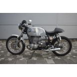 A 1979 R80 BMW Cafe Racer Manx registration number 0214 MAN Built by the owner Motorcycle