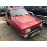 A 1996 Reliant Robin Registration number N204 NNL Frame number SCD1625A2RK061139 Engine number