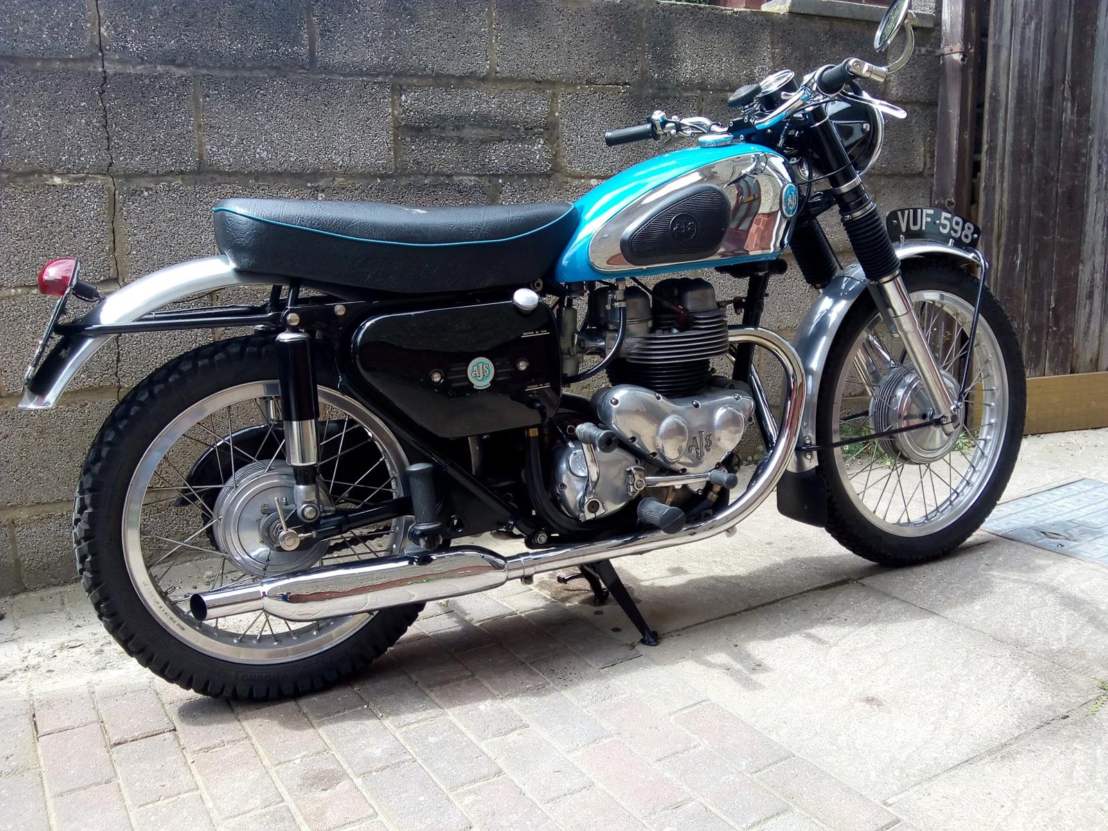 A 1958 AJS Model 30 Registration number VUF 598 Frame number A64726 Engine number 0743 Purchased - Bild 6 aus 9