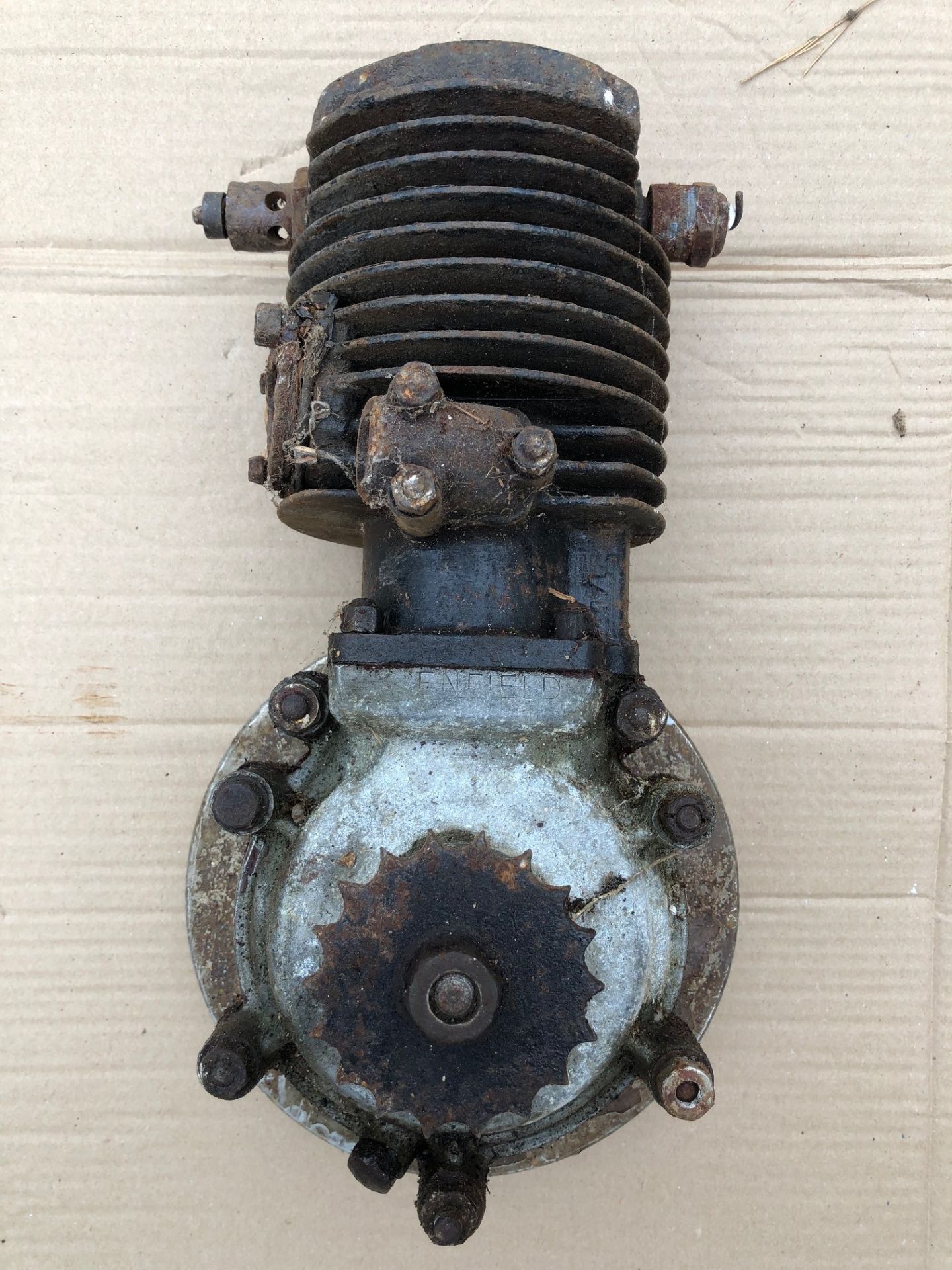 A 1922 Royal Enfield model 201 2¼hp engine