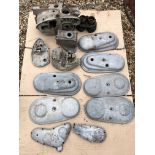 Assorted engine covers and other items