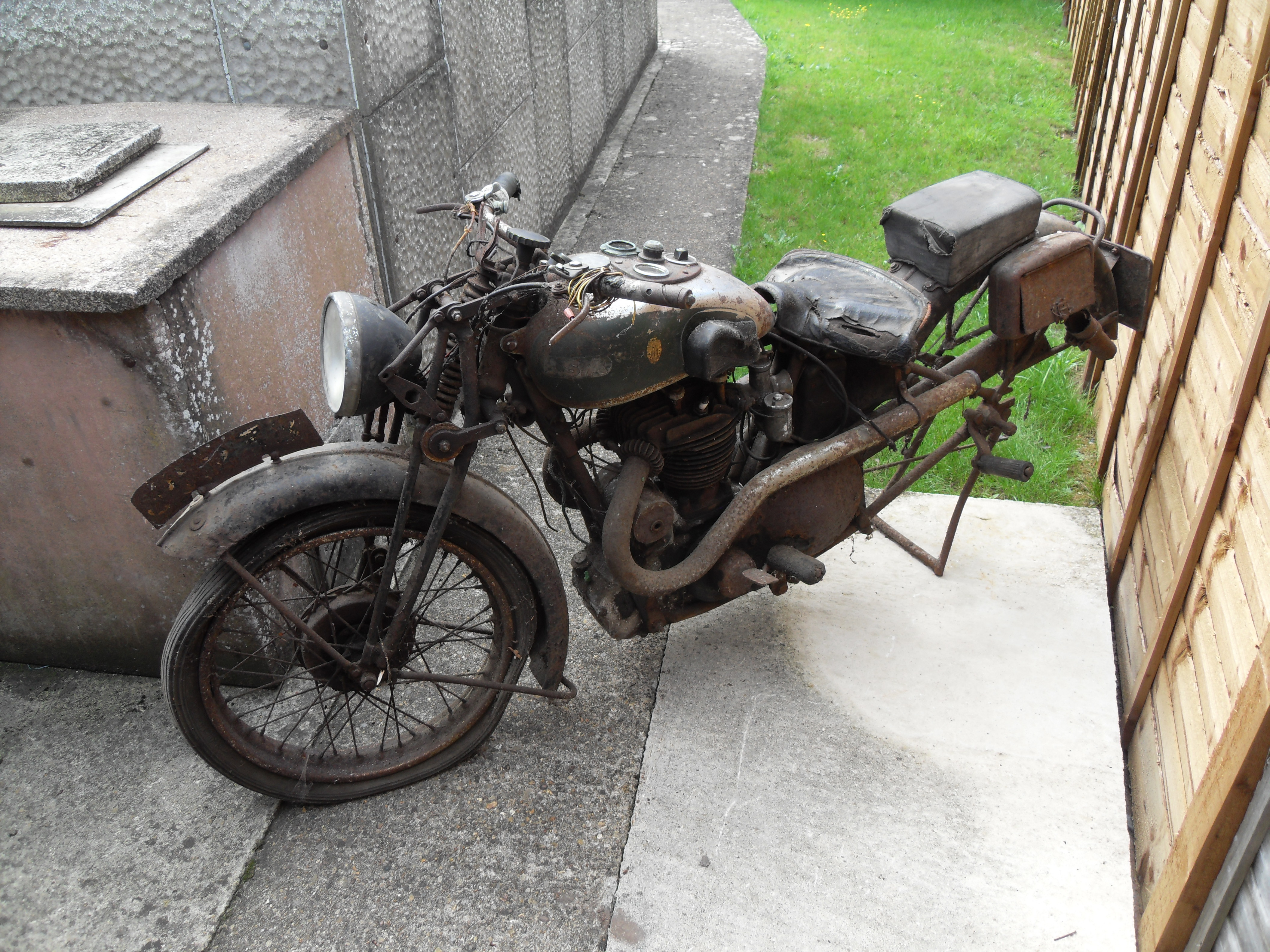 A 1933 BSA Blue Star 500cc Registration number JC 1238 Frame number A51623 Engine number A81007 - Bild 2 aus 5