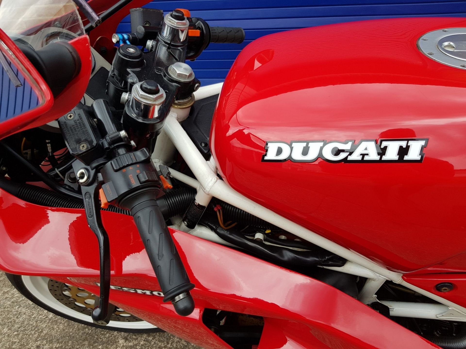 A 1991 (May) Ducati 851 Registration number H794 AAB 25,250 kilometres MOT to 25 June 2021 Key - Image 12 of 21