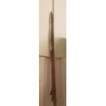 An Afghan tribal spear, 260 cm