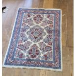 A Persian Sarough rug, 162 x 140 cm