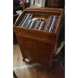 An opticians cabinet, with lenses, 57 cm wide x 92 cm high