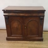 A 19th century Channel Islands style mahogany chiffonier, 96 cm wide