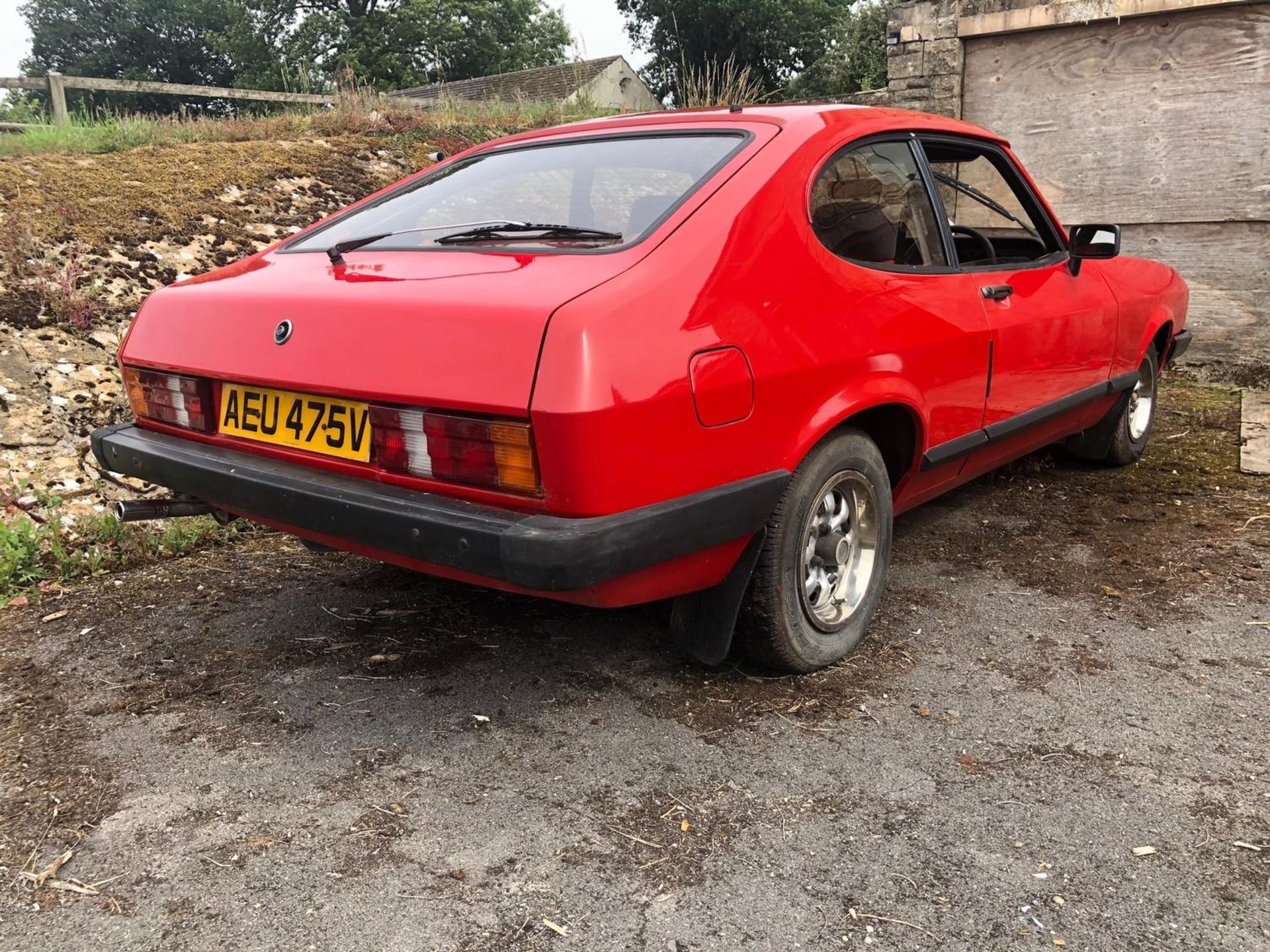 A 1979 Ford Capri 1.6 GL Registration number AEU 475V MOT expired in June 2019 Red with a red - Image 90 of 92