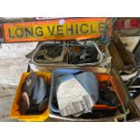 Assorted car spares and automobilia (qty)