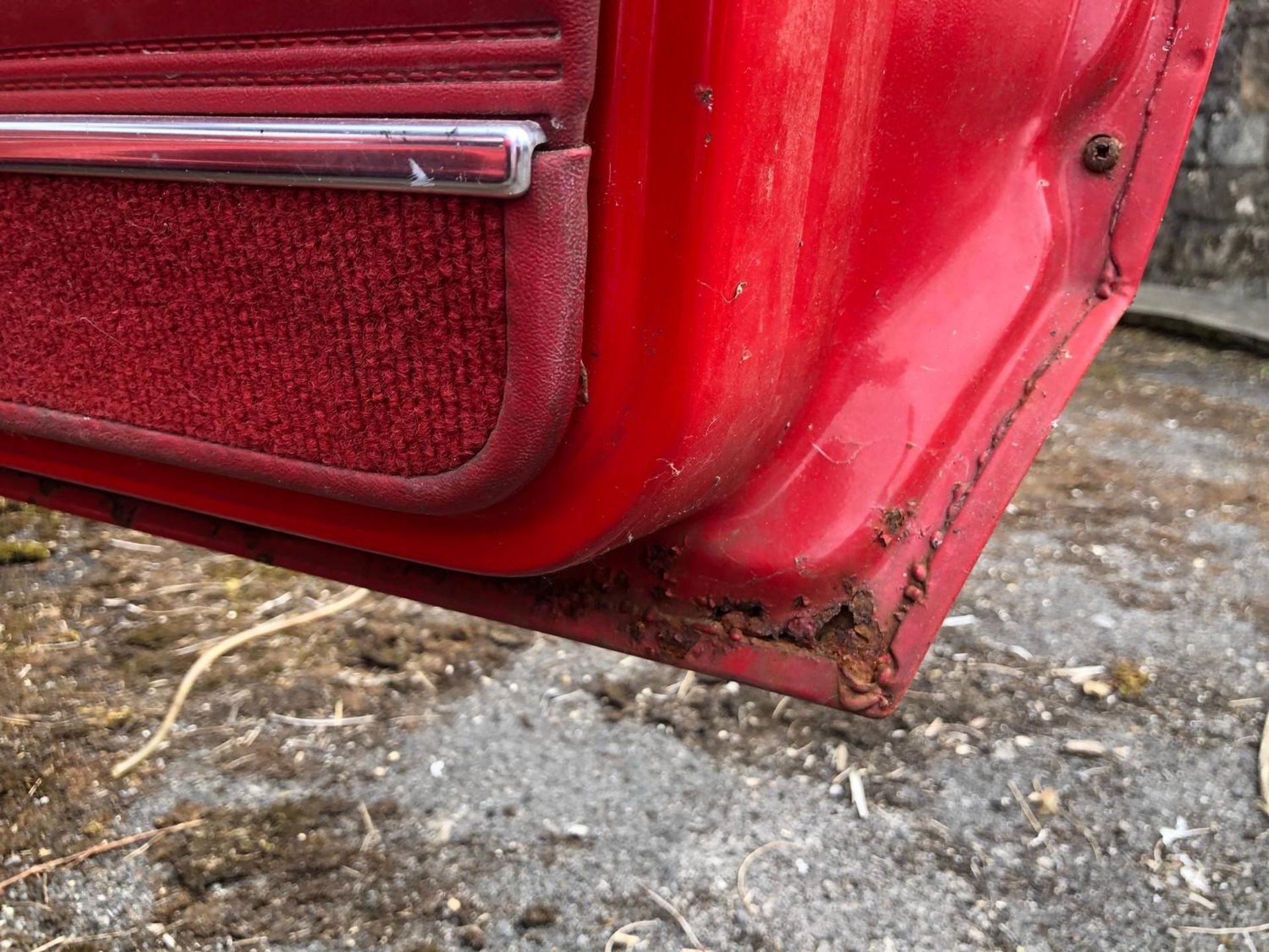 A 1979 Ford Capri 1.6 GL Registration number AEU 475V MOT expired in June 2019 Red with a red - Image 69 of 92