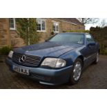 A 1991 Mercedes Benz 300SL Registration number J453 MJL Chassis number WDB1290602F032897 V5C MOT