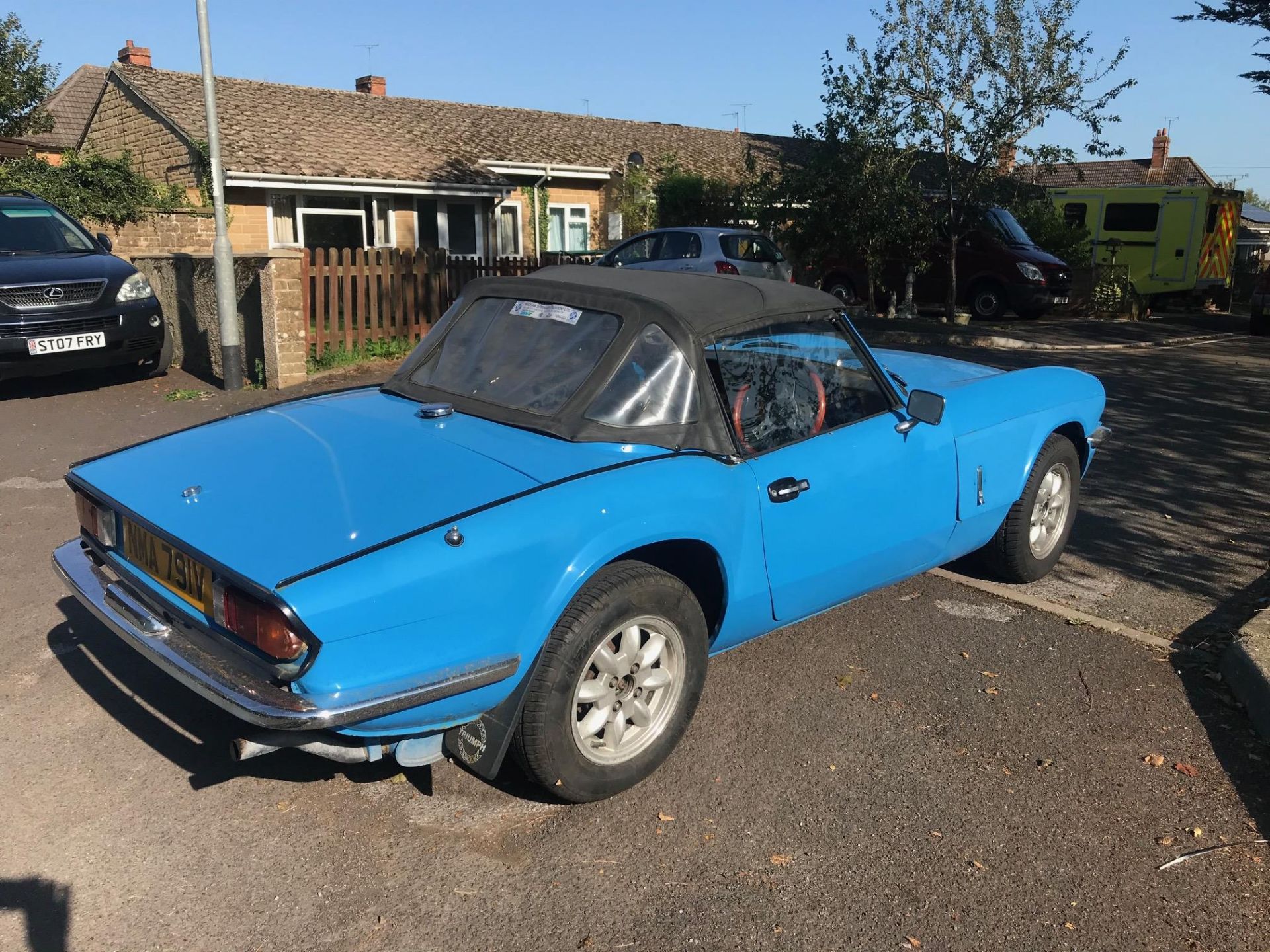 A 1979 Triumph Spitfire 1500 Registration number NMA 791V V5C MOT expires June 2021 Blue Mini-lite - Image 6 of 67