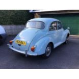 A 1970 Morris Minor 1000 Registration number NCO 155J V5C Blue One family owned from new Not used