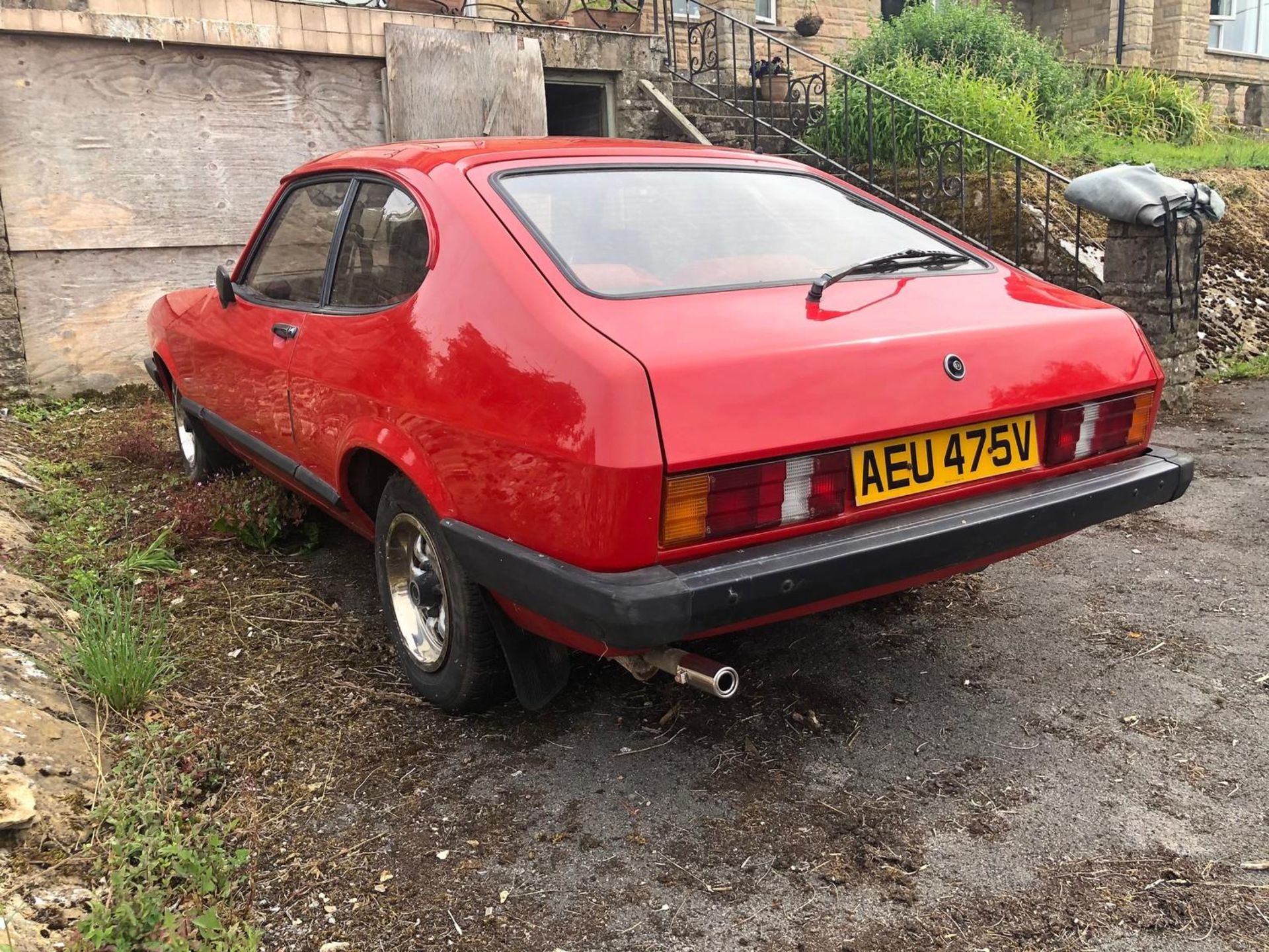 A 1979 Ford Capri 1.6 GL Registration number AEU 475V MOT expired in June 2019 Red with a red - Image 91 of 92