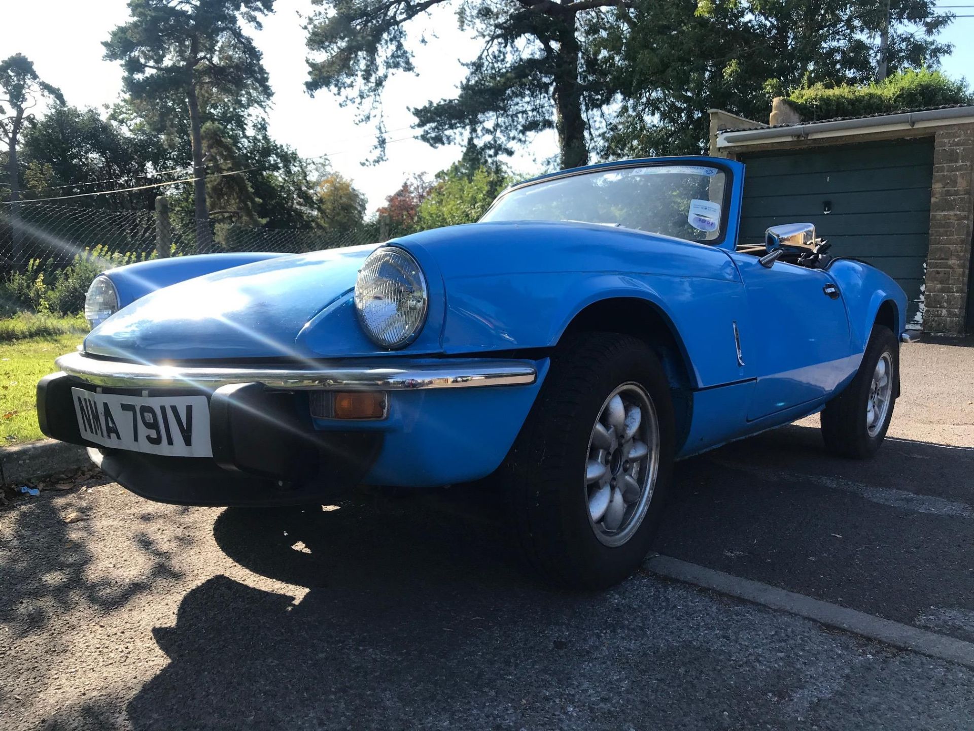 A 1979 Triumph Spitfire 1500 Registration number NMA 791V V5C MOT expires June 2021 Blue Mini-lite - Image 13 of 67