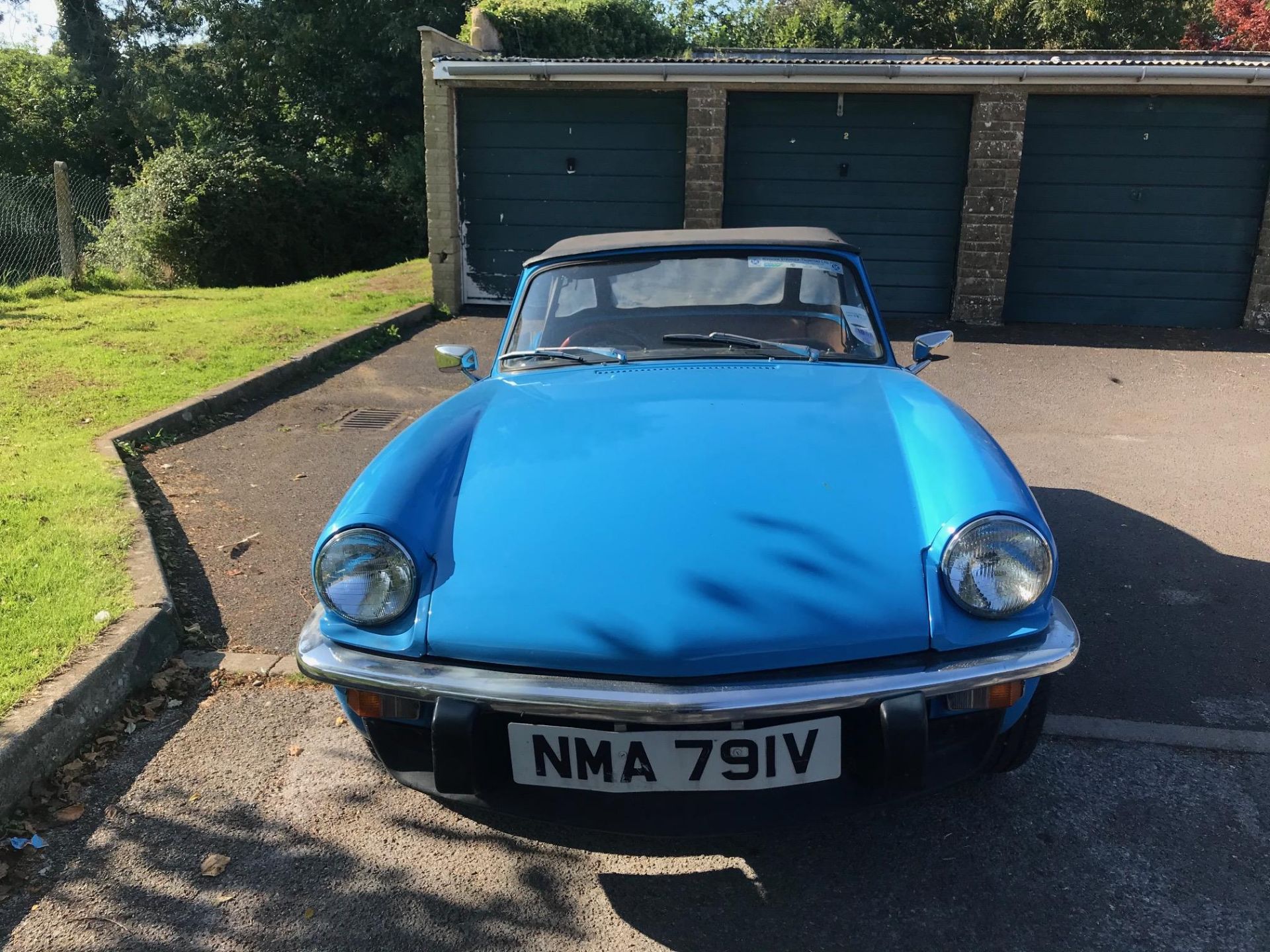 A 1979 Triumph Spitfire 1500 Registration number NMA 791V V5C MOT expires June 2021 Blue Mini-lite - Image 2 of 67