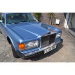 A 1986 Rolls-Royce Silver Spirit Registration number LJS 351 V5C MOT expires December 2020 Under