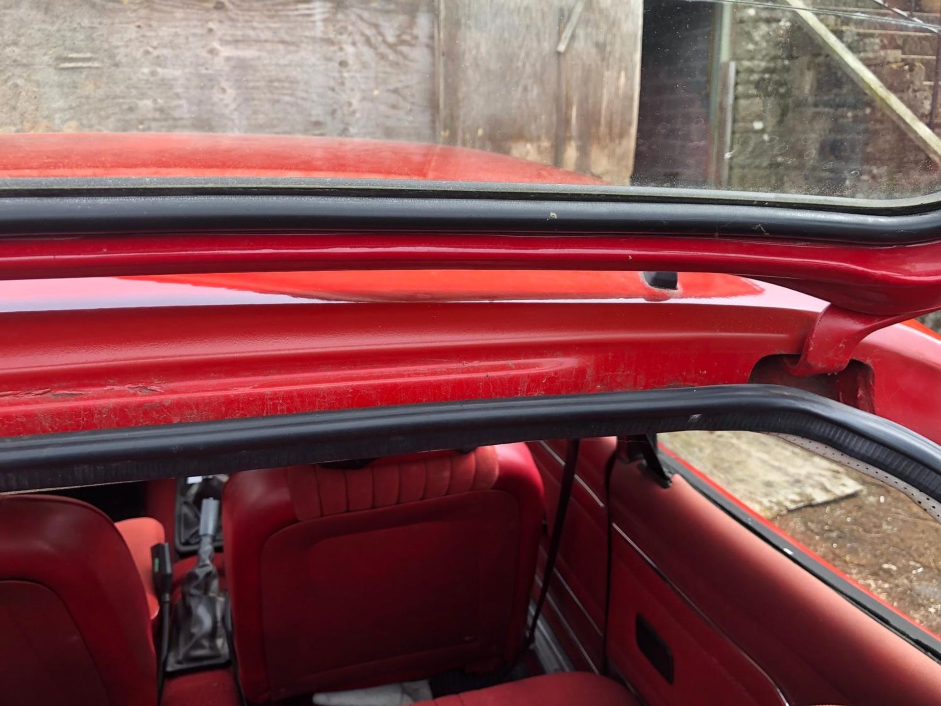 A 1979 Ford Capri 1.6 GL Registration number AEU 475V MOT expired in June 2019 Red with a red - Image 37 of 92