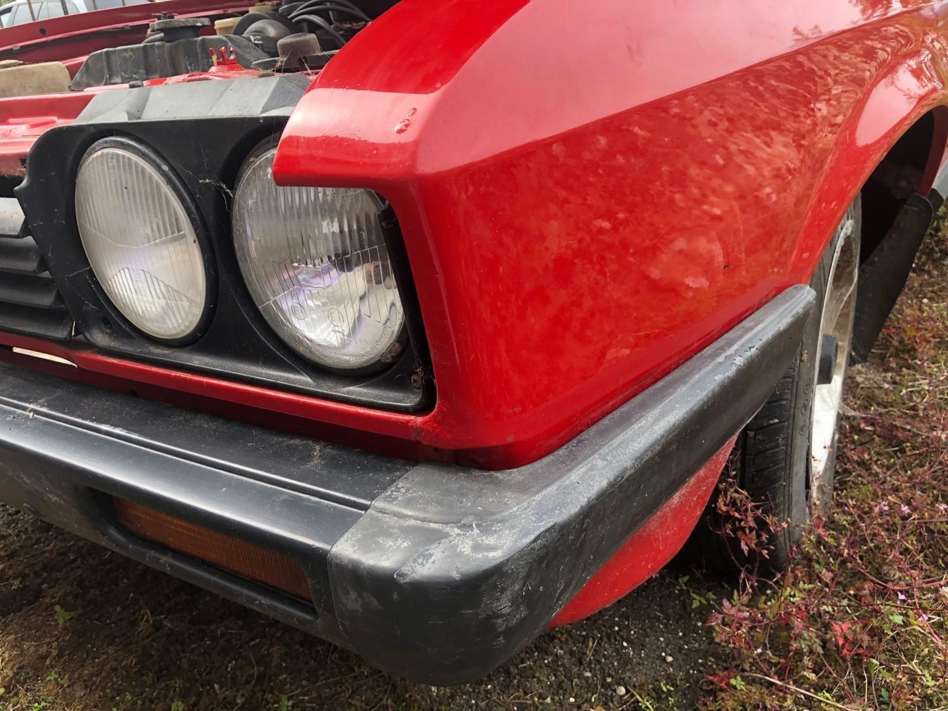 A 1979 Ford Capri 1.6 GL Registration number AEU 475V MOT expired in June 2019 Red with a red - Image 4 of 92