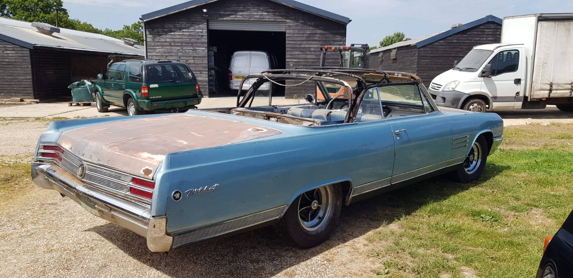 A 1964 Buick Wildcat Convertible