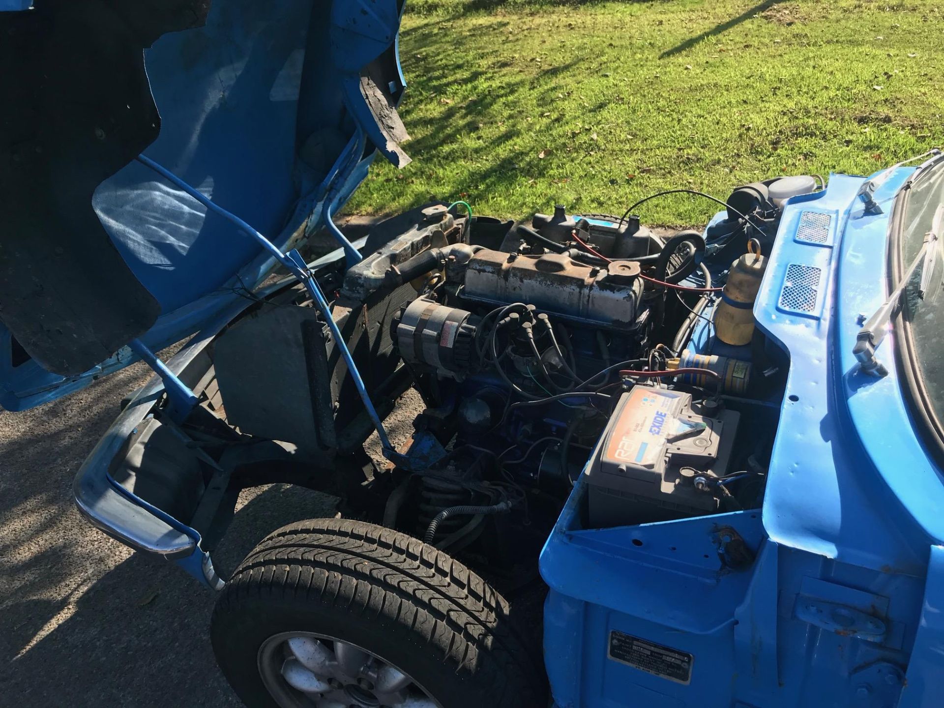 A 1979 Triumph Spitfire 1500 Registration number NMA 791V V5C MOT expires June 2021 Blue Mini-lite - Image 54 of 67