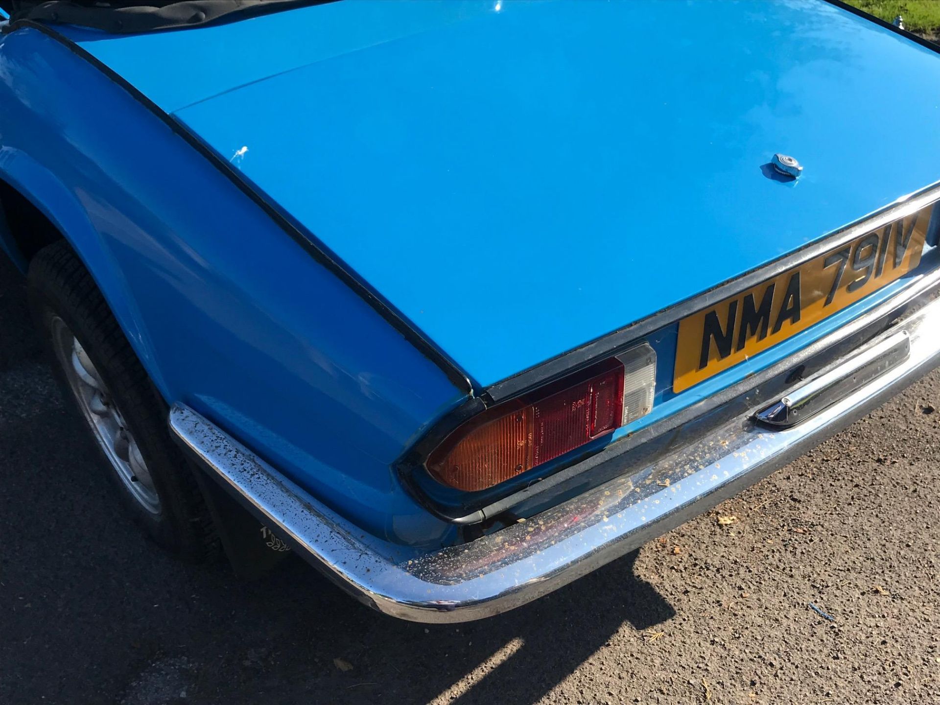 A 1979 Triumph Spitfire 1500 Registration number NMA 791V V5C MOT expires June 2021 Blue Mini-lite - Image 33 of 67