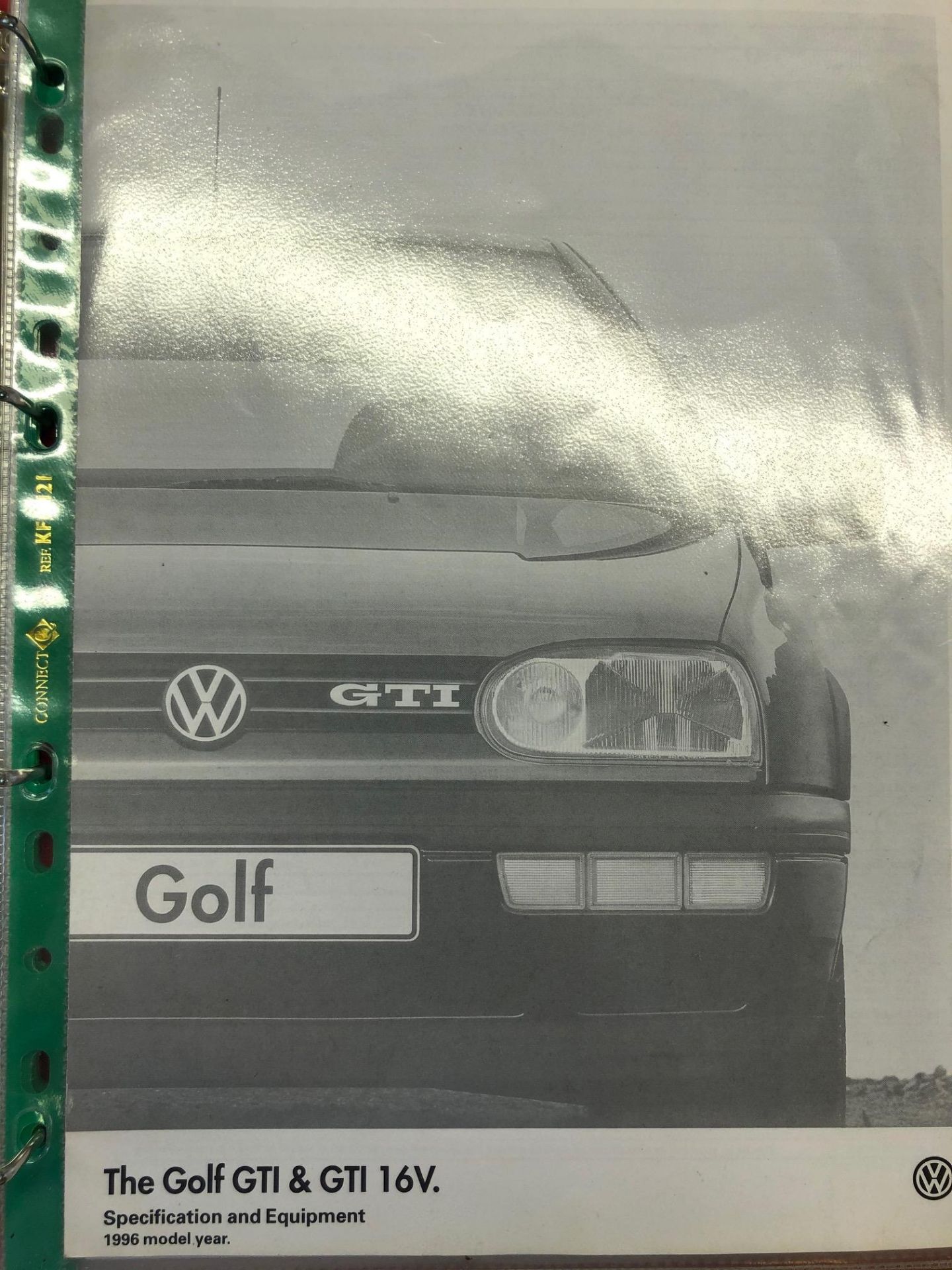 A 1996 VW Golf GTI Registration number A20 EJY Chassis number WVWZZZ1HZVW185360 Engine number - Image 48 of 55