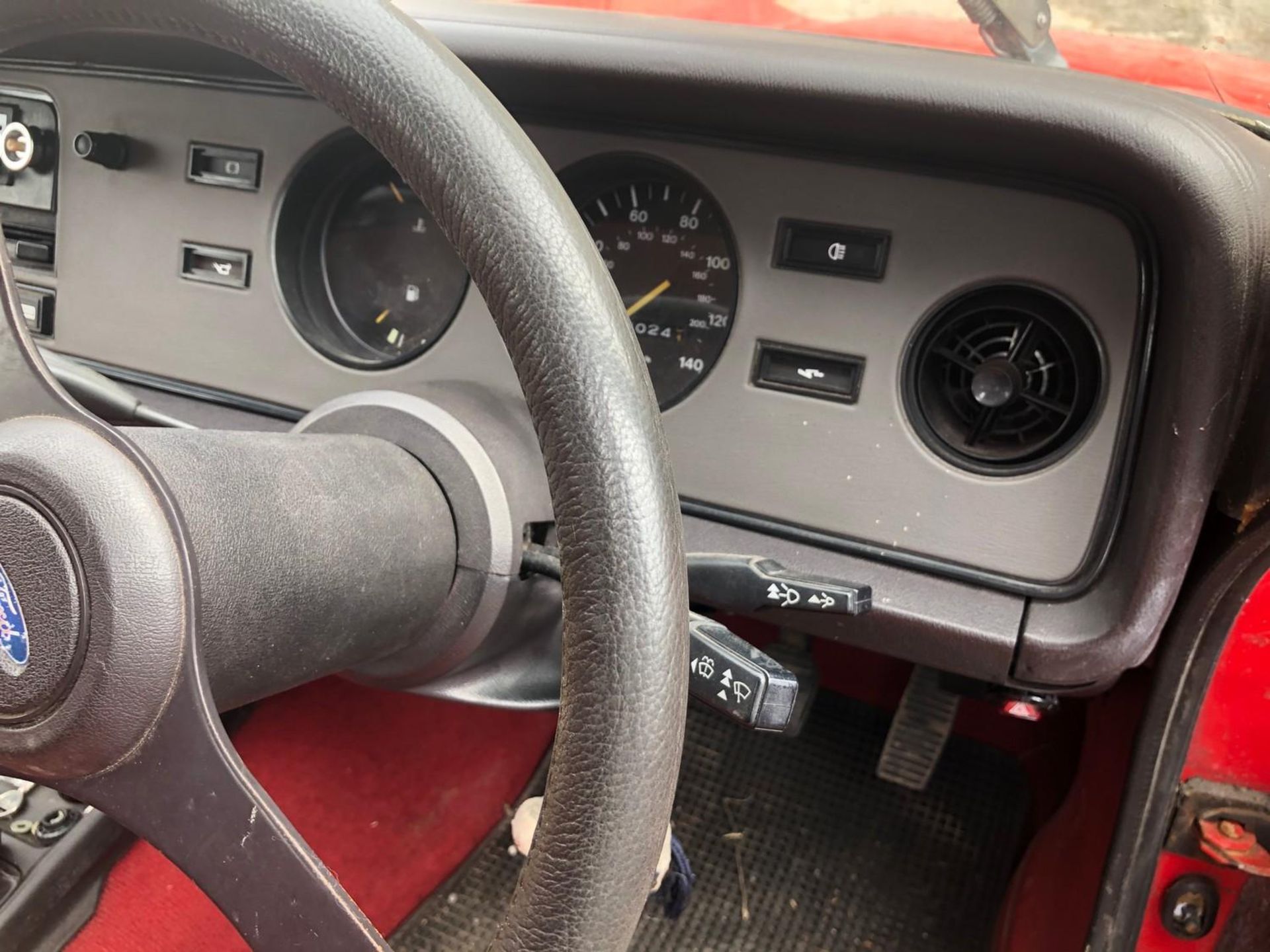 A 1979 Ford Capri 1.6 GL Registration number AEU 475V MOT expired in June 2019 Red with a red - Image 85 of 92