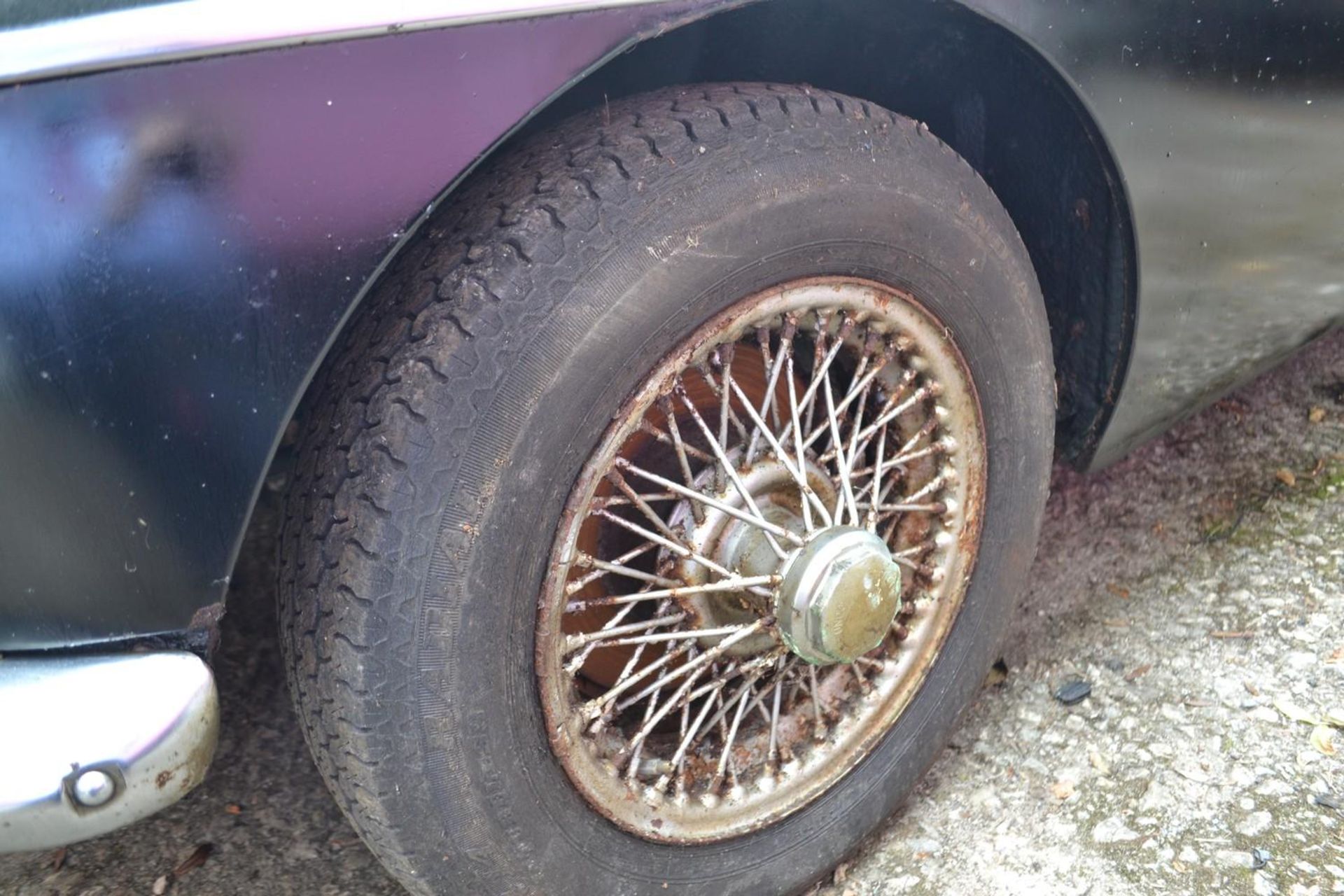 A 1969 MGB GT Registration number NNE 976H Black, originally red Wire wheels No documents or keys - Image 5 of 34