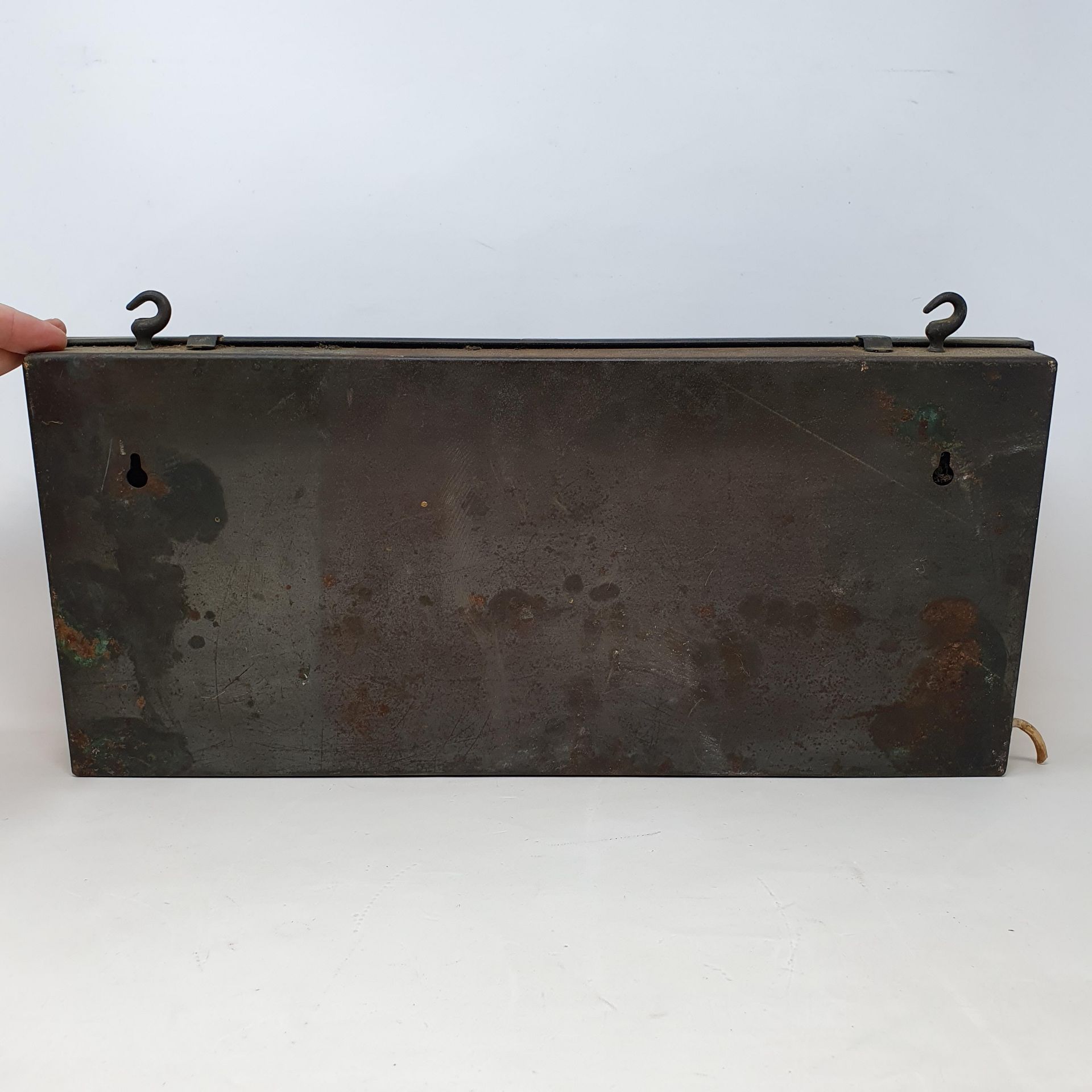 A SIEMENS ELECTRIC LAMPS showroom light type box, in an anodised copper case, probably 1920's with - Image 3 of 3