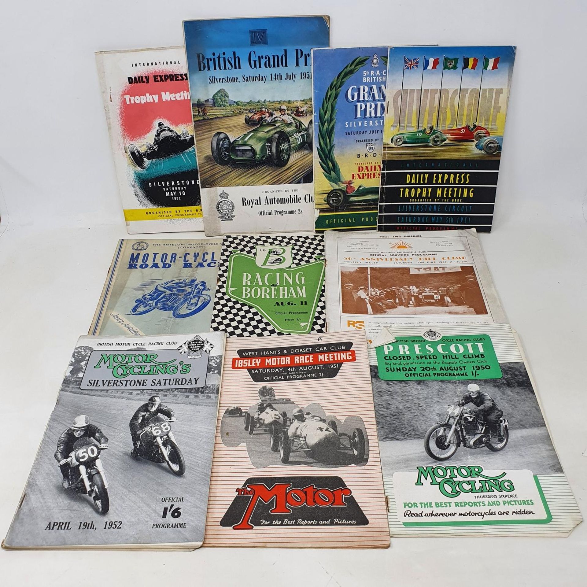 Assorted car related books and ephemera, including monochrome Jaguar photographs, instruction - Image 4 of 6