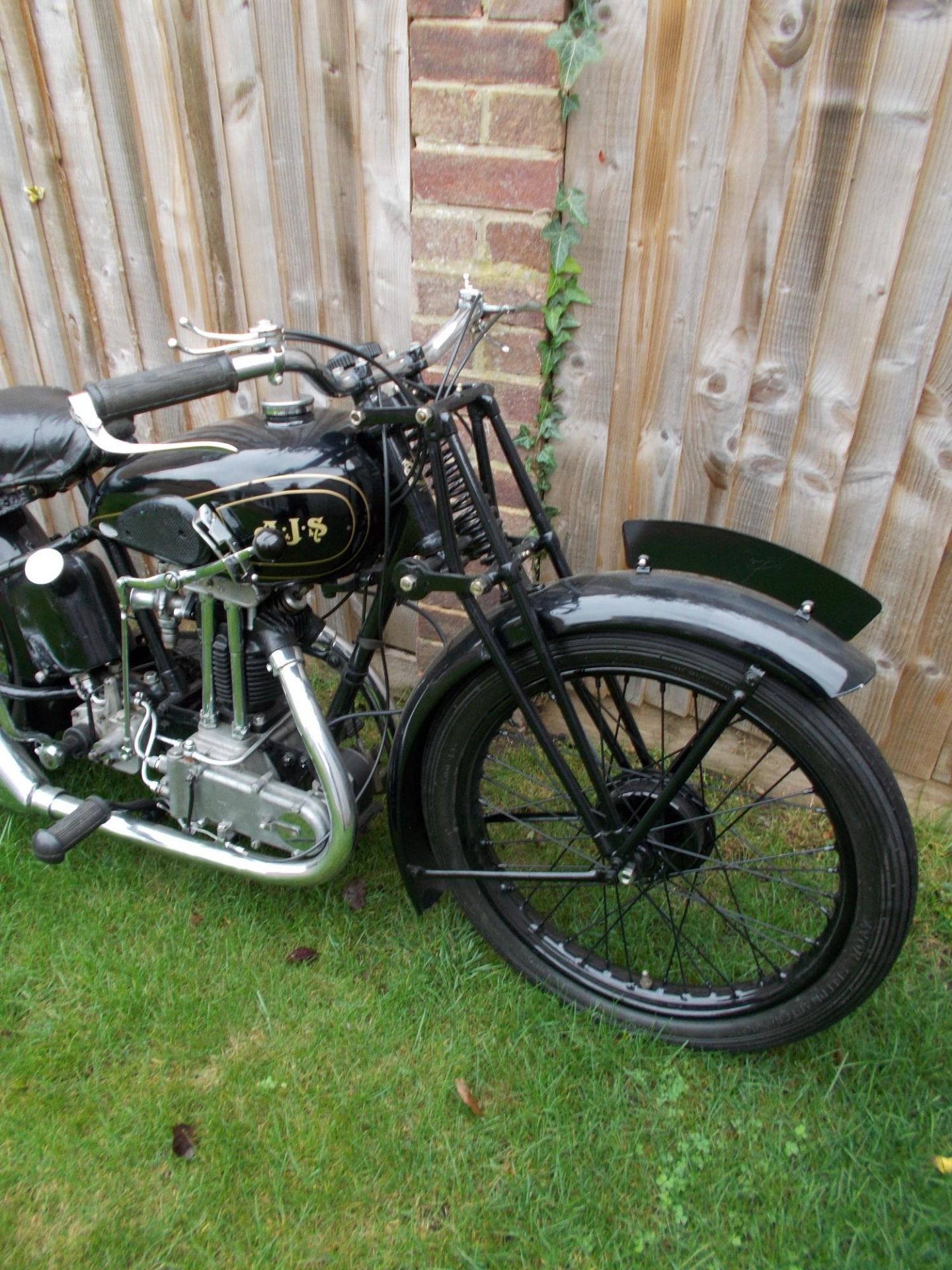 A 1930 AJS R12 250 Frame number R12?13750 Engine number R12?137507 Crankcase numbers 2665 Restored - Image 3 of 7