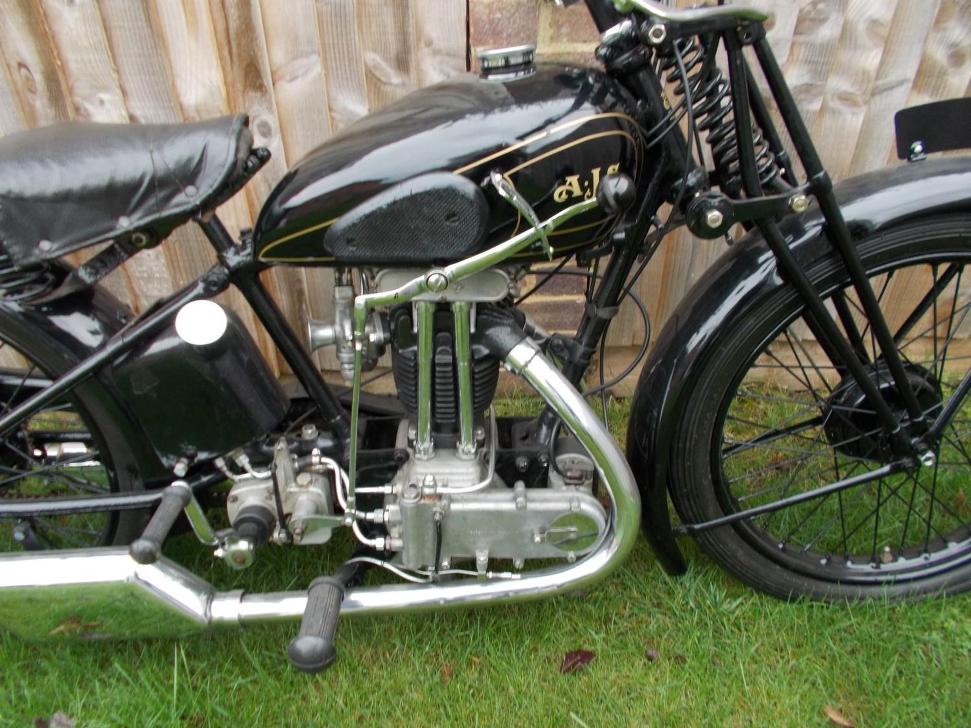 A 1930 AJS R12 250 Frame number R12?13750 Engine number R12?137507 Crankcase numbers 2665 Restored - Image 4 of 7