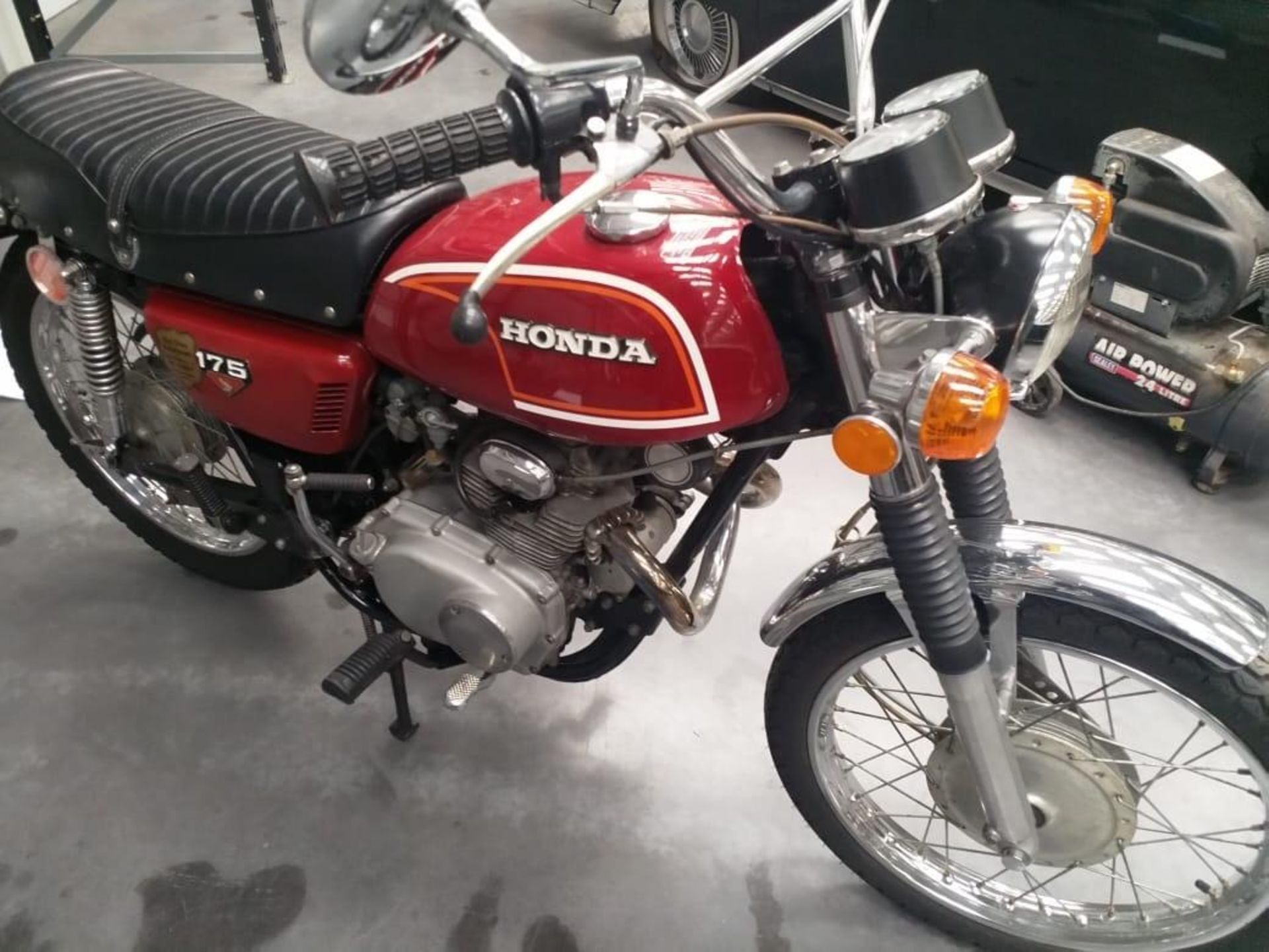 A 1972 Honda CL 175 Registration number NMN-816F Frame number 7001763 Engine number 7001801 9,489 - Image 10 of 11