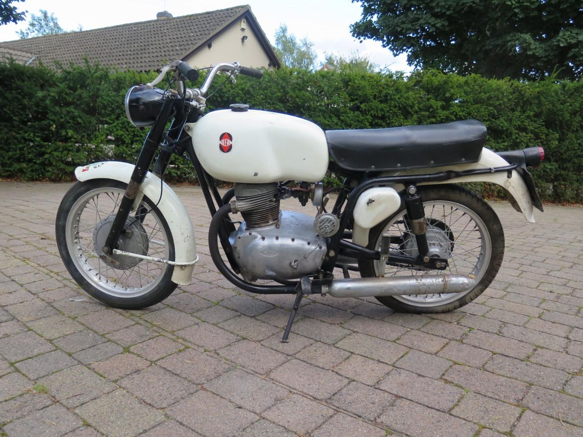 A 1957 Gilera 250 twin Frame number 23?918 Engine number 23?918 Original unrestored condition Not - Image 5 of 7