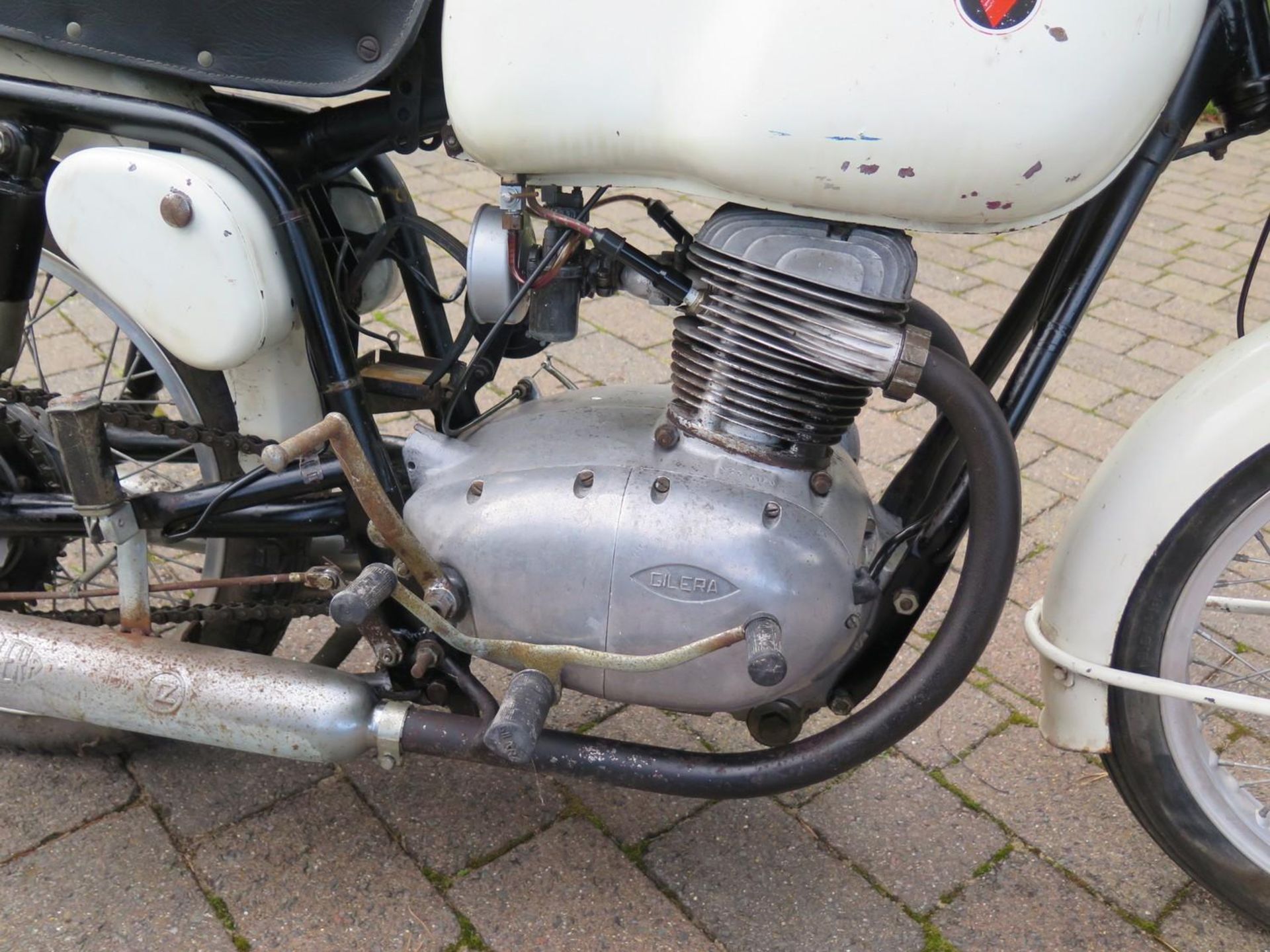 A 1957 Gilera 250 twin Frame number 23?918 Engine number 23?918 Original unrestored condition Not - Image 2 of 7