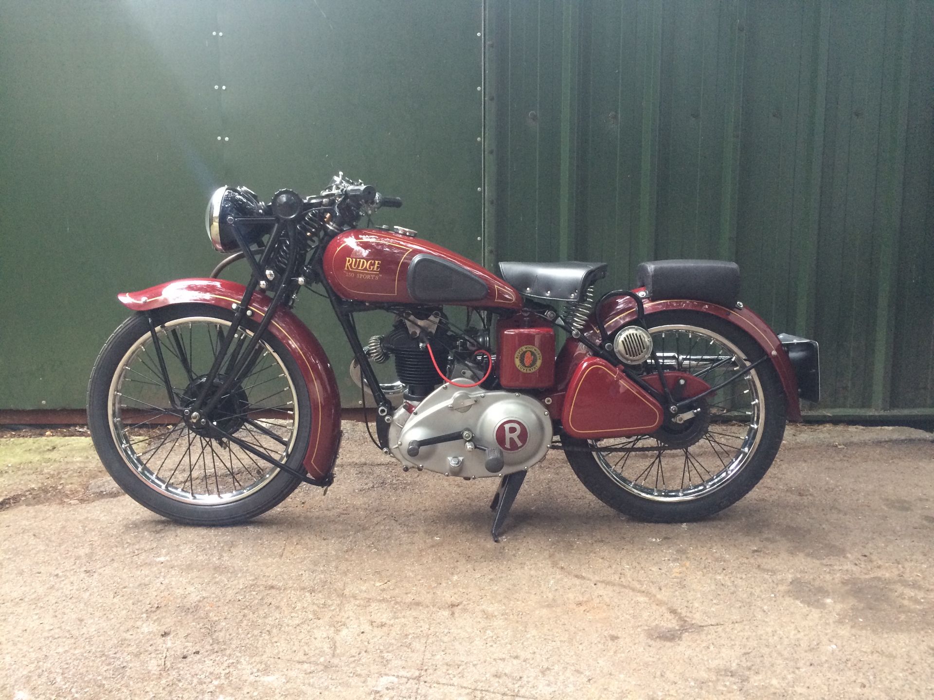 A 1938 Rudge 250 Sports Registration number EUL 54 (transferrable) Frame number 178 Engine number - Image 11 of 11