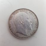 An Edward VII half crown, 1902