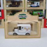 A Lledo Promotional model van, Simark 2000 and 60 others Lldeo vans, all boxed (box) Part of a