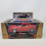A Matchbox Dinky Collection 1952 Citroen 15 CV, No. DY-22, boxed, a Burago Maserati 3200 GT 1998,